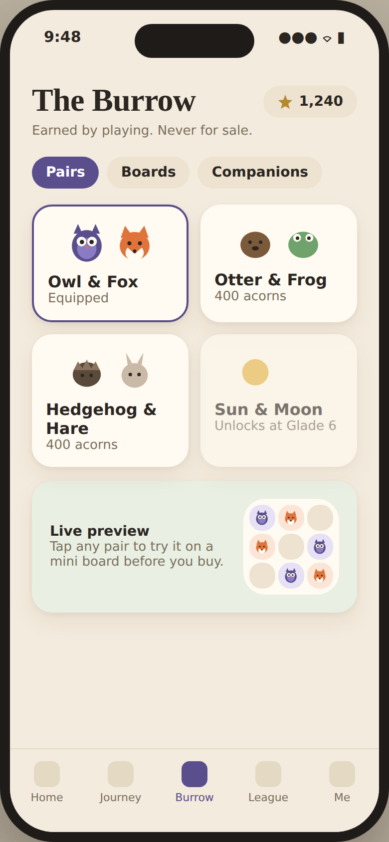 The Burrow shop
